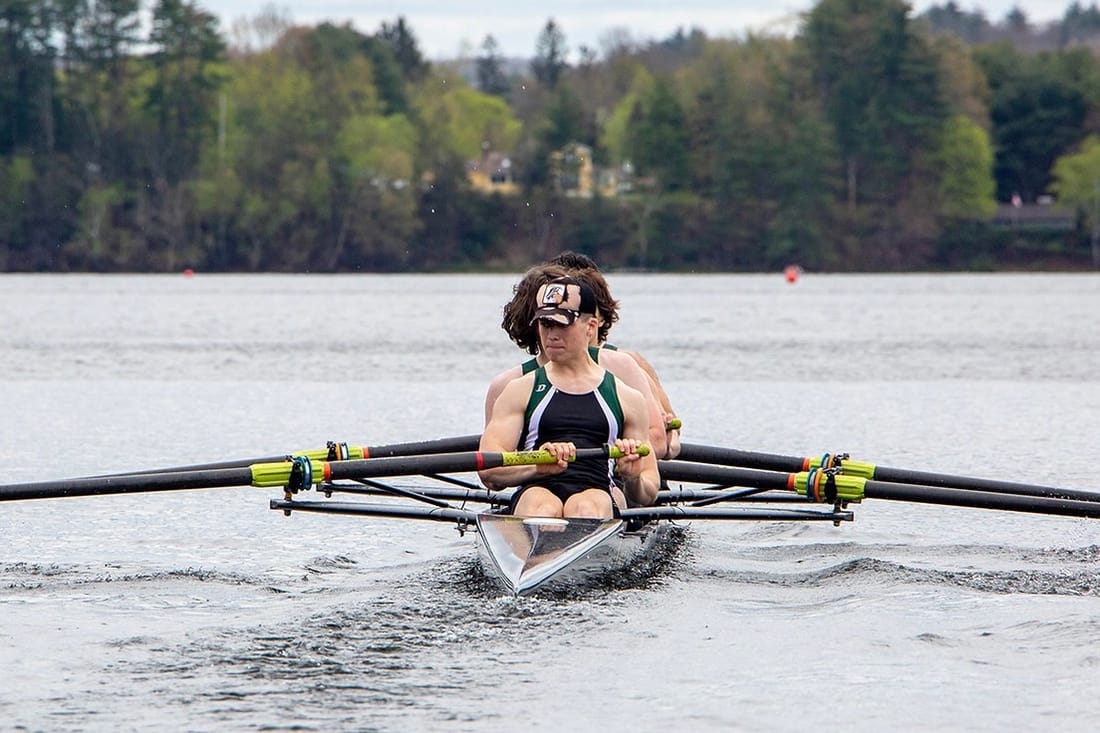 Hudson Murray rowing vs Lenox